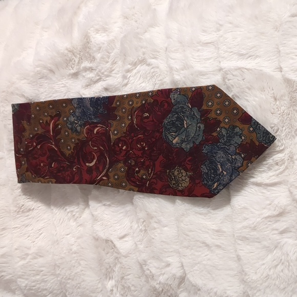 VALENTINO Cravatte Silk Necktie - Vintage - Picture 2 of 6
